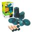 Bio Green HOCHBEET BEWÄSSERUNGSSYSTEM "HYDRO CUP" - 4 TONKEGEL + 4 BECHERAUFSÄTZE