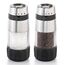 OXO 48224 Gewürzmühle Salz- & Pfeffermühle Schwarz, Edelstahl, Transparent