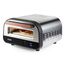 Domo DO9289PZ Pizzamacher/Ofen 1 Pizza/Pizzen 1700 W Edelstahl, Schwarz