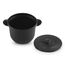 Le Creuset 41110180000460 2 l Rund Schwarz, Farbe: Schwarz, 2 image