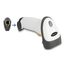 DeLOCK USB Barcode Scanner 1D mit Anschlusskabel und Halterung - Laser - hellgrau, Farbe: Schwarz, Grau, Länge: 2 m