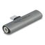 DeLOCK Audio Adapter USB Type-C zu Klinkenbuchse und USB Type-C PD grau