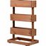 Dobar 58525e Pflanzbeet Braun Rechteck