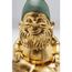 KARE Design 61590 Gartenfigur Gartenstatue Gnom Polyresin Gold, Grün, 3 image