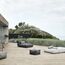 Blomus Stay Gartenstuhl Terrasse Gepolsterter Sitz Gepolsterte Rückenlehne Synthetische Faser, Kunststoff Blau, 5 image