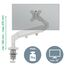 Leitz 64890085 Flachbildschirm-Tischhalterung 81,3 cm (32") Tisch/Bank Grau, 4 image