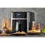 Trisa Crunchy Fry Einzelbild 7,5 l Eigenständig 1800 W Heißluftfritteuse Schwarz, Silber, 6 image
