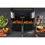 Trisa Crunchy Fry Pro Doppel 10 l Eigenständig 2400 W Heißluftfritteuse Schwarz, Silber, 3 image