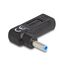 DeLOCK Adapter für Notebook Ladekabel USB Type-C Buchse zu HP 4,5 x 3,0 mm Stecker 90° gewinkelt