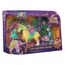 Unicorn Academy - Ava und Einhorn Leaf Stall Spielset mit Farbwechseleffekt und ca. 12 cm großen Originalfiguren zur beliebten Netflix Serie, mit 15 Accessoires, 9 image