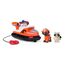PAW Patrol Fire Rescue - Zumas Rettungsboot mit Zuma Hundefigur und Waschbärenfigur, 5 image