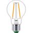 Philips Filament-Lampe, transparent, 40 W, A60 E27 x 3