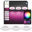 Philips Hue White and Color ambiance Slim Einbauleuchte, 90 mm, 3er-Pack, 3 image