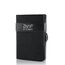 Slimpuro ZNAP Slim Wallet Briefttasche Schwarz Aluminium, Echtes Leder