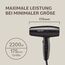 BaByliss LUPIA Haartrockner 2200 W Schwarz, 2 image