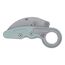 CRKT Provoke Grivory Absetzpunkt Klappmesser, Farbe: Grün, Grau, 3 image
