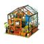 ROBOTIME DG104 DIY-Miniatur-Haus/Bücherecke DIY-Miniaturhaus