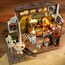 ROBOTIME DG162 DIY-Miniatur-Haus/Bücherecke DIY-Miniaturhaus, 9 image