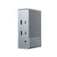 Targus HDG215-EUZ laptop-dockingstation & portreplikator USB 3.2 Gen 2 (3.1 Gen 2) Type-C Silber