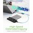 ICY BOX IB-180MS-C31 SSD Docking 1x 2,5"/3,5" & 1x M.2 PCIe NVMe zu USB 3.2 Gen 2 10 Gbit/s, Werkzeuglos, ohne Netzteil, Kunststoff, schwarz, 2 image