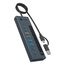 ICY BOX IB-HUB1743-CPD, 9-in-1 HUB, 7x HUB Port (3C+ 4A) mit 1x USB-C für Laden (PD 20W mit display) & 1x PD 100W (upstream to Host) USB 3.2 Gen2, 10 Gbit/s