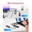 ICY BOX IB-HUB1743-CPD, 9-in-1 HUB, 7x HUB Port (3C+ 4A) mit 1x USB-C für Laden (PD 20W mit display) & 1x PD 100W (upstream to Host) USB 3.2 Gen2, 10 Gbit/s, 7 image