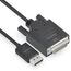 PureLink IS2011-015 Videokabel-Adapter 1,5 m DisplayPort DVI-D Schwarz, Farbe: Schwarz, Länge: 1,5 m