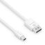 PureLink Premium 4K mini DisplayPort / DisplayPort Kabel – 3,00m, weiß