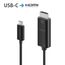 PureLink IS2201-010 Videokabel-Adapter 1 m USB Typ-C HDMI Schwarz, Farbe: Schwarz, Länge: 1 m, 2 image