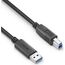 PureLink IS2301-030 USB Kabel USB 3.2 Gen 1 (3.1 Gen 1) 3 m USB A USB B 5 Gbit/s Schwarz, 2 image