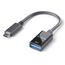 PureLink IS231 USB Kabel 0,1 m USB C USB A Schwarz