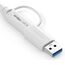 PureLink IS2512-010 USB Kabel USB 3.2 Gen 2 (3.1 Gen 2) 0,5 m USB C USB A/USB C 10 Gbit/s 100 W Weiß, 3 image