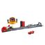 Disney Pixar Cars Disney und Pixar Cars Piston Cup Sprung- und Stunt-Rennstrecke-Spielset und Lightning McQueen Spielzeugauto