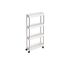 Songmics KSC08WT Regal Modulares Regal Freistehend Polypropylen (PP) Weiß