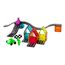 Magna-Tiles Downhill Duo 40-Piece Set, 3 image