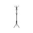 Songmics RCR19B Gaderobe Bodenstehend 8 Haken Schwarz