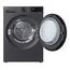 LG RT90X7B Wäschetrockner Freistehend Frontlader 9 kg Schwarz, 2 image