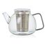 AdHoc AHM-TK61 Einzelne Teekanne 1200 ml Transparent