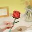 ROBOTIME Red Carnation 3D-Puzzle 124 Stück(e) Flora, 3 image