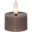 Star Trading LED Teelichter 2 Set Flamme Flow, Farbe: Graubraun, 2 image