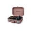 Muse MT-201 BTP Plattenspieler Audio-Plattenspieler mit Riemenantrieb Schwarz, Pink