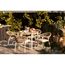 House Nordic Abela Restaurant- & Esszimmer-Stuhl Gepolsterter Sitz Harte Rückenlehne, 5 image