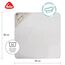 Fehn 042474 Babyhandtuch Grau Baumwolle, Polyester 1 Stück(e), 5 image