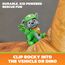 PAW Patrol : Der Dino Film, Rockys Megasaurus Transport-Fahrzeug, per Knopfdruck aufblasbarer Dino, 5 image