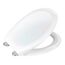 WENKO 25334100 Toilettensitz Harter Toilettensitz Thermoplast Weiß, 3 image