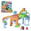 PAW Patrol : Der Dino Film, Pup Squad Lift & Race Dino Spielset mit Racer