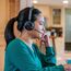 HP Poly Voyager Focus 2 USB-C-C-Headset, für Microsoft Teams zertifiziert, + USB-C/A-Adapter, 4 image