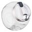 APS-Germany 00636 Rund Glas, Silikon, Edelstahl Edelstahl, Transparent