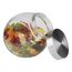 APS-Germany 00637 Rund Glas Edelstahl, Transparent, 4 image