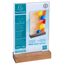 Exacompta 85258D Zeichenhalter und Informationsstand Schilderhalter A5 Acryl, Polymethylmethacrylat (PMMA) Transparent, 2 image